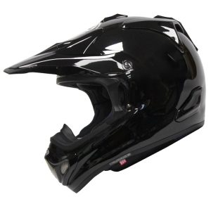 MX-V EVO Plain Black Helmet